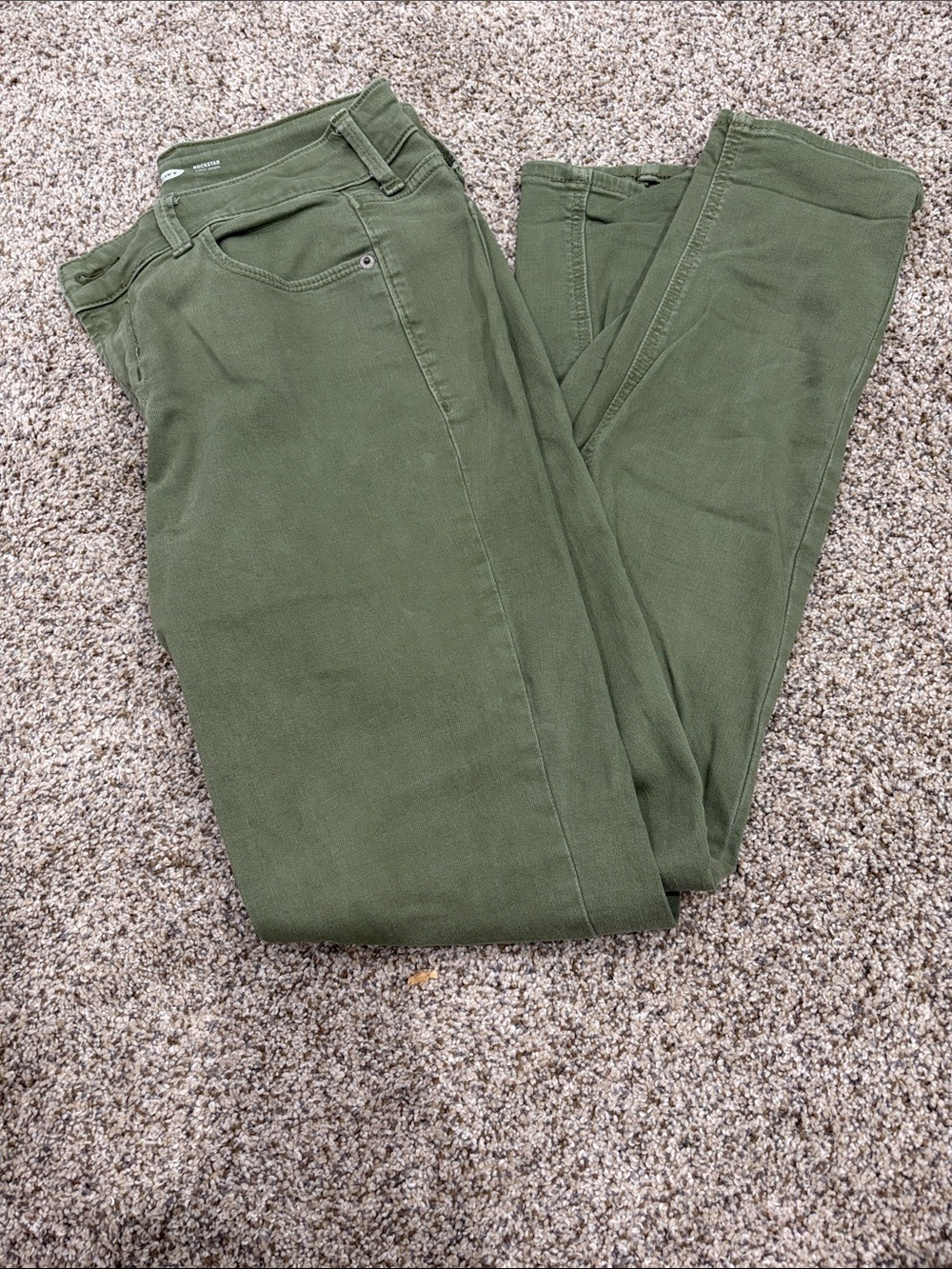 Old Navy Olive Skinny Pants